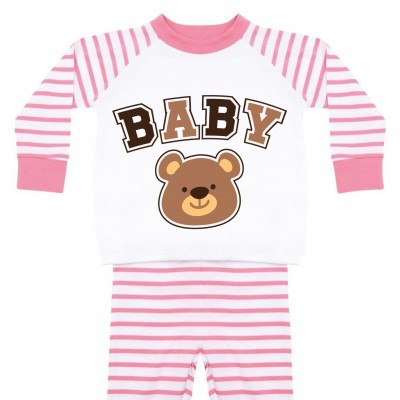 бебешки,облекла,детски,пижами,larkwood,mothers,day,baby,printed,pjs,baby,bear