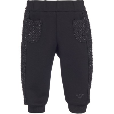 бебешки,анцуг,детски,облекла,emporio,armani,jogging,bottoms,babies,nero