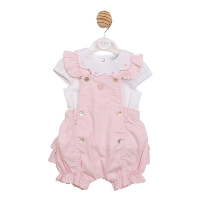 бебешки,облекла,mintini,baby,baby,top,and,bloomer,set,white,pink