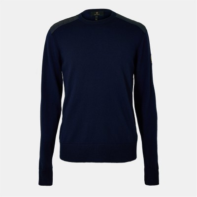 пуловер,мъжки,пуловери,belstaff,kerrigan,crewneck,jumper,dark,ink