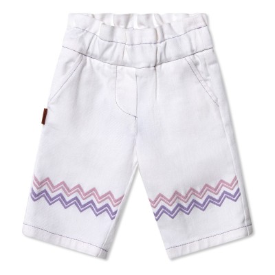 детски,3/4,панталони,missoni,kids',logo,straight,leg,trouser,white