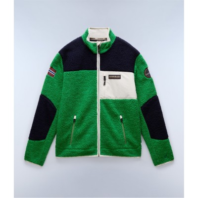 napapijri,napa,yupik,fleece,sn44,green