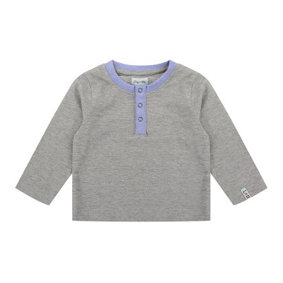 бебешки,облекла,детски,тениски,детски,облекла,lilly,and,sid,placket,top,bb99,multi