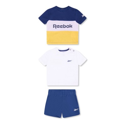 комплект,разпродажба,reebok,бебешки,облекла,детски,3/4,панталони,reebok,3pc,short,set,bb99,batik,blue
