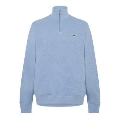 поларена,блуза,облекла,на,разпродажба,мъжки,ежедневни,облекла,мъжки,горнища,с,качулка,lacoste,men's,quarter,zip,fleece,top,blue,aey
