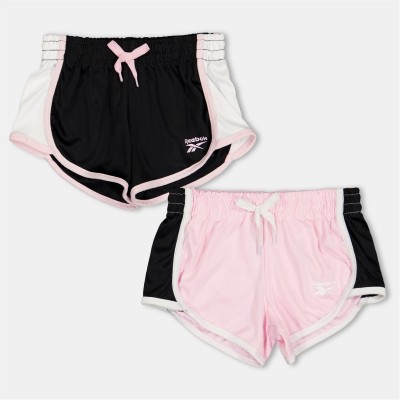 разпродажба,reebok,бебешки,облекла,детски,къси,панталони,детски,облекла,reebok,2pk,short,bb99,pink,lady