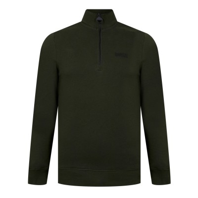 блуза,мъжки,ежедневни,облекла,мъжки,горнища,с,качулка,barbour,international,essential,half,zip,sweatshirt,sage,sg71