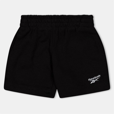 разпродажба,reebok,бебешки,облекла,детски,къси,панталони,детски,облекла,reebok,solid,short,bb99,black