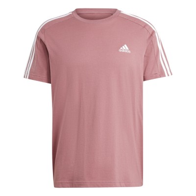 тениска,разпродажба,adidas,мъжки,тениски,adidas,essentials,single,jersey,3,stripes,t,shirt,prlvd,crimson
