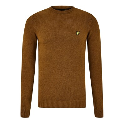 пуловер,облекла,на,разпродажба,мъжки,пуловери,lyle,and,scott,knit,jumper,farrier,brnze