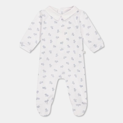 детска,пижама,carrement,beau,unisex,kids,pyjama,set,white