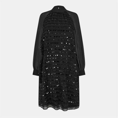 рокля,дамски,поли,и,рокли,french,connection,women's,carina,embellished,shift,dress,01,blackout