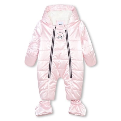 детски,облекла,boss,logo,snowsuit,babies,pale,pink,44l