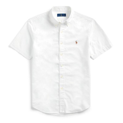 облекла,на,разпродажба,мъжки,ризи,polo,ralph,lauren,oxford,shirt,bsr,white