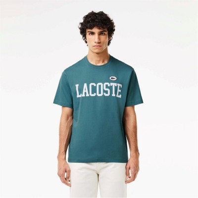 тениска,облекла,на,разпродажба,мъжки,тениски,lacoste,logo,print,t,shirt,green,iy4