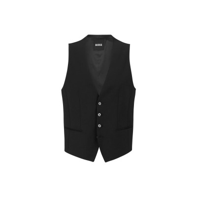 елек,мъжки,костюми,boss,men's,hbb,jasper,slim,fit,waistcoat,black,001
