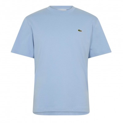 тениска,мъжки,тениски,lacoste,men's,regular,fit,small,logo,t,shirt,blue,aey