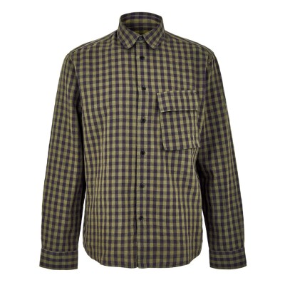 облекла,на,разпродажба,мъжки,ризи,belstaff,checkered,shirt,surplus,green