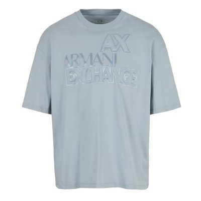 тениска,мъжки,тениски,armani,exchange,outline,t,shirt,grey,1947