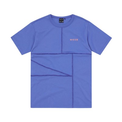 тениска,мъжки,тениски,nicce,merson,t,shirt,oatmeal,marl,iris,blue