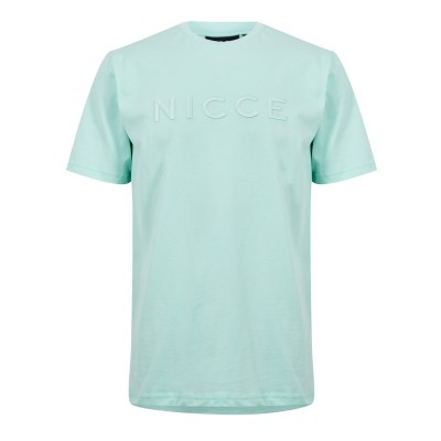 тениска,мъжки,тениски,nicce,mens,mercury,t,shirt,oatmeal,marl,pale,mint