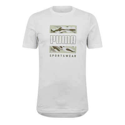 облекла,на,разпродажба,разпродажба,puma,мъжки,тениски,puma,2,col,logo,tee,white,back