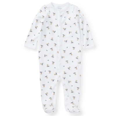 детски,облекла,polo,ralph,lauren,kids',all,over,print,footed,sleepsuit,white