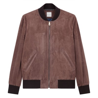 яке,мъжки,якета,paul,smith,bomber,jacket,brown,65a