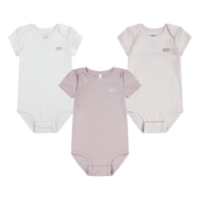 levis,3,pack,romper,babies,multi