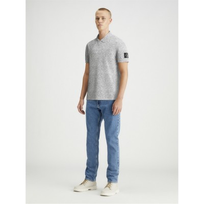 облекла,на,разпродажба,мъжки,тениски,calvin,klein,jeans,badge,polo,grey