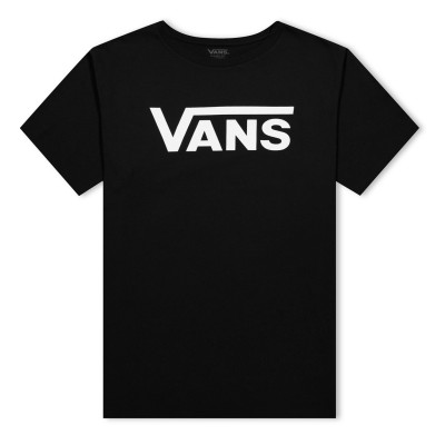 юношеска,тениска,детски,3/4,панталони,vans,classic,t,shirt,juniors,black,white