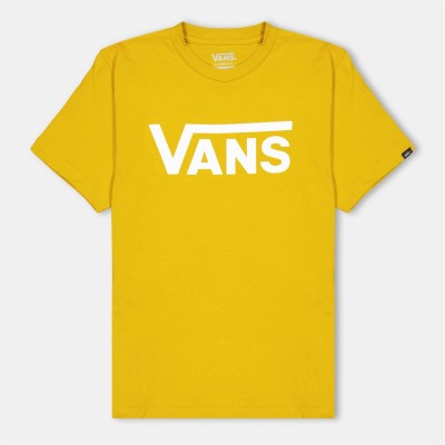 юношеска,тениска,детски,облекла,vans,vans,classic,t,shirt,juniors,harvest,gold