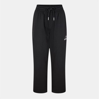 анцуг,дамски,чорапогащи,и,клинове,дамски,анцузи,дамски,ежедневни,облекла,дамски,екипи,kangol,women's,wide,leg,closed,hem,jersey,joggers,black