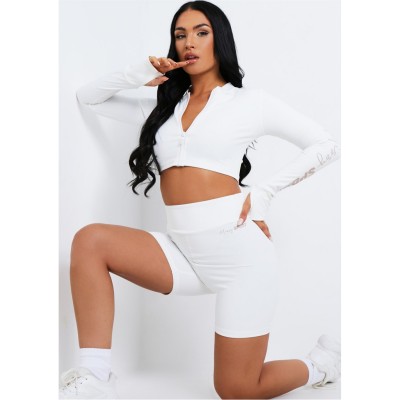 къси,панталони,дамски,къси,панталони,missy,empire,sport,ruched,bum,gym,shorts,cream