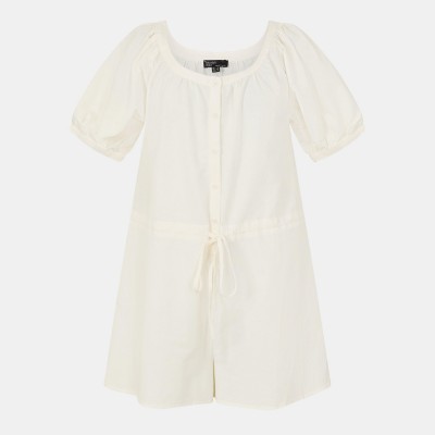 дамски,гащеризон,nobodys,child,women,s,jade,structured,fit,playsuit,white