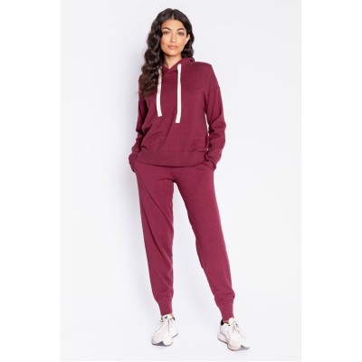 дамски,анцузи,pj,salvage,salvage,bordeaux,pant,bordeaux