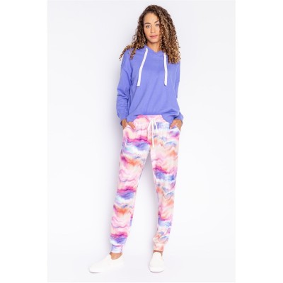 панталони,дамски,анцузи,pj,salvage,salvage,tie,die,pants,multicolour