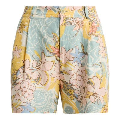 дамски,къси,панталони,дамски,къси,панталони,lauren,by,ralph,lauren,women,s,tailored,shorts,cream,blu,multi