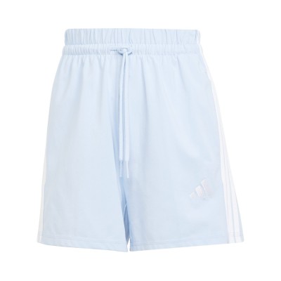 дамски,къси,панталони,разпродажба,adidas,дамски,къси,панталони,adidas,essentials,3,stripe,shorts,womens,glow,blue