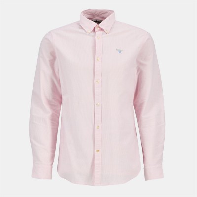 облекла,на,разпродажба,мъжки,ризи,barbour,striped,oxford,tailored,shirt,pink,pi51