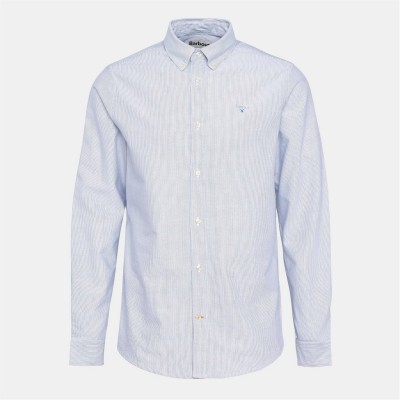облекла,на,разпродажба,мъжки,ризи,barbour,striped,oxford,tailored,shirt,navy,ny91