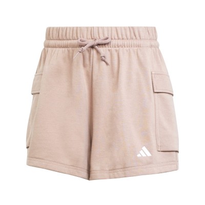 дамски,къси,панталони,разпродажба,adidas,дамски,къси,панталони,adidas,essentials,small,logo,french,terry,cargo,shorts,womens,warm,clay,white