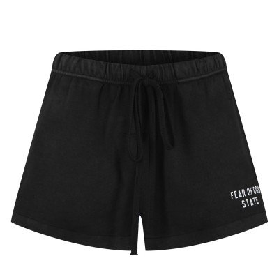 къси,панталони,дамски,къси,панталони,fear,of,god,essentials,hevay,jersey,running,shorts,black