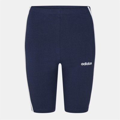 дамски,къси,панталони,дамски,къси,панталони,adidas,essentials,3,stripe,biker,shorts,womens,glow,blue