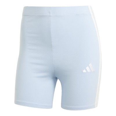 дамски,къси,панталони,дамски,къси,панталони,adidas,essentials,3,stripe,biker,shorts,womens,glow,blue