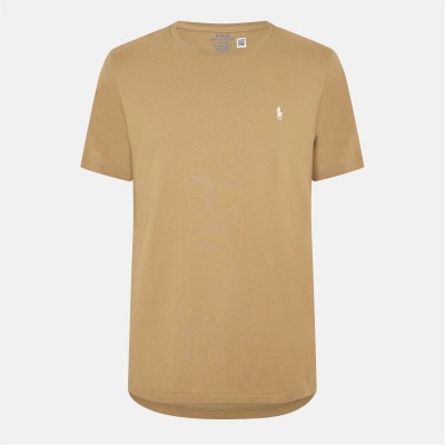 тениска,облекла,на,разпродажба,мъжки,тениски,polo,ralph,lauren,men's,regular,fit,custom,t,shirt,cafe,tan