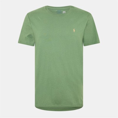 тениска,мъжки,тениски,polo,ralph,lauren,men's,regular,fit,custom,t,shirt,fatigue,green