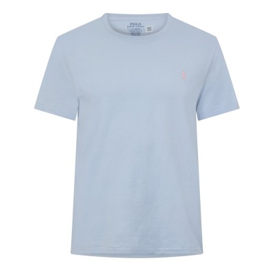 тениска,облекла,на,разпродажба,мъжки,тениски,polo,ralph,lauren,men's,regular,fit,custom,t,shirt,cornflower,blue