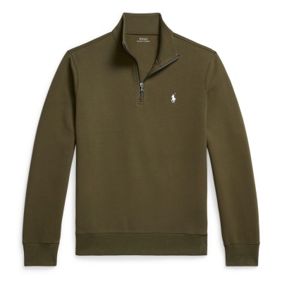 мъжки,горнища,с,качулка,polo,ralph,lauren,tech,1,4,zip,fleece,company,olive