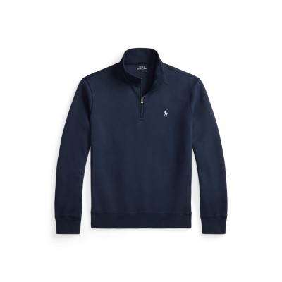 мъжки,горнища,с,качулка,polo,ralph,lauren,tech,1,4,zip,fleece,aviator,navy